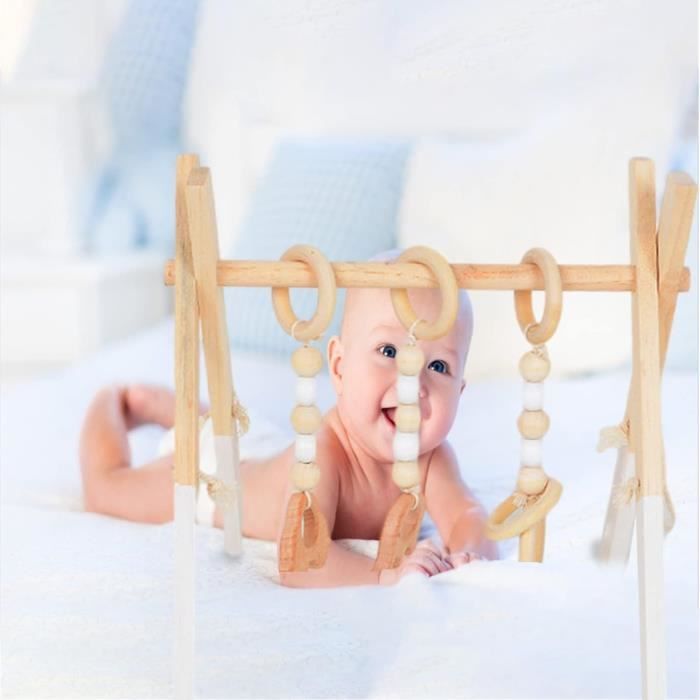 Gymnastique Pour Bébé - Hangings Gym Toys For Newborns Gift  Centre  D'Activités Pliable Pour Le Développement Des Habiletés[u8709] - Cdiscount  Sport