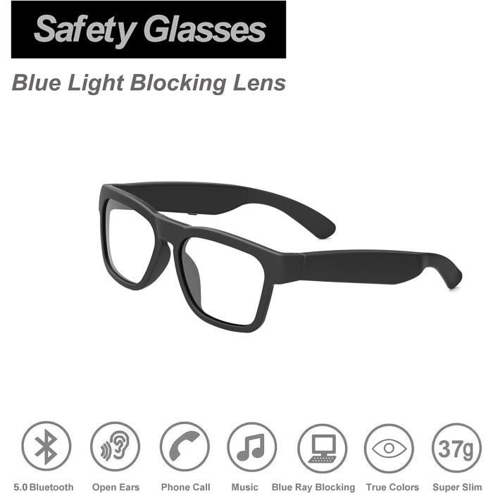 Lunettes De Sécurité à Double Verre Homologuées CSA, Ambre