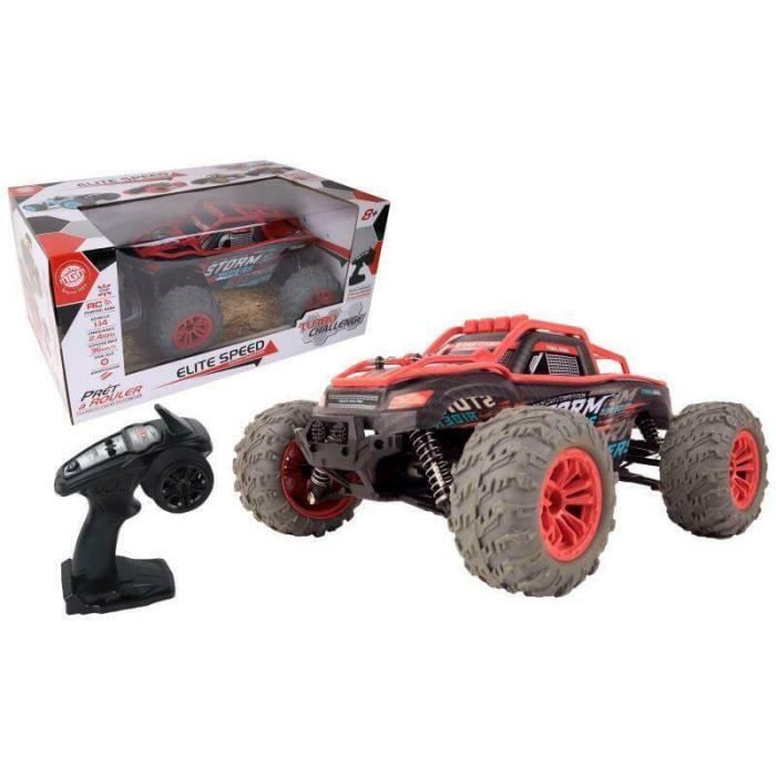 Xtrem Raiders Speed Jumper - Voiture Télécommandée Fille +8 Ans | 4x4  Télécommandée Tout Terrain | Voiture Radiocommandée | U