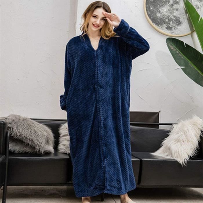 Peignoir femme deals avec boutons