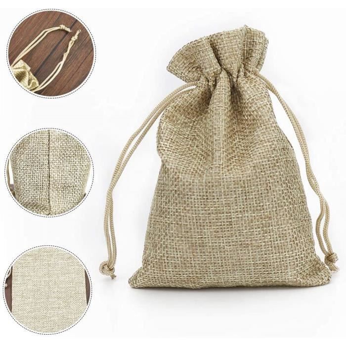 Poche de jute discount