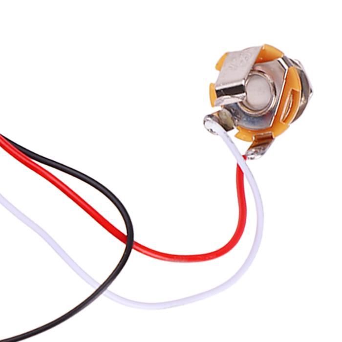 Potentiomètres Guitare 50K | Lot De 4 (A50K Et B50K) | Tige Longue 18mm | Pour Volume Et Tone