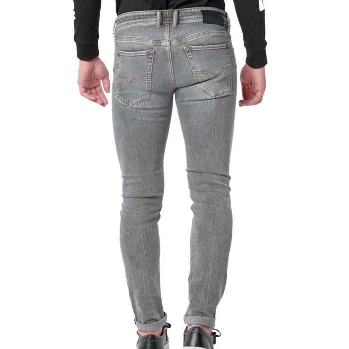 Jean Gris Homme Diesel Sleenker Grey Cdiscount Pret a Porter