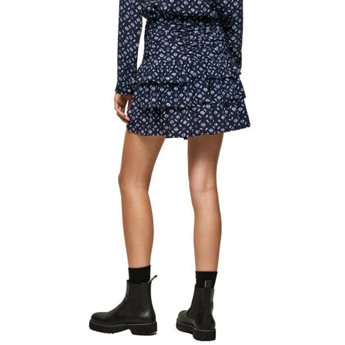 Jupe Pepe Jeans Eimi Bleu Marine pour Femme Blue Cdiscount Pr t