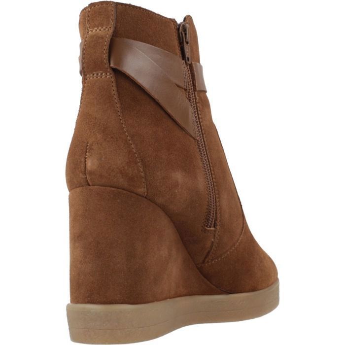 Geox Bottine Talon Compense Femme Bottines Femme Geox Elidea Wedge