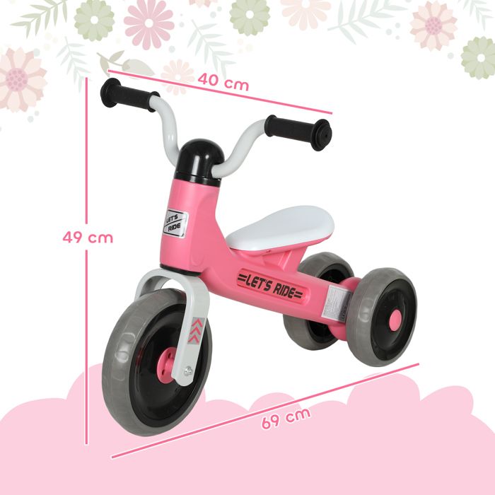 AIYAPLAY Draisienne Bébé 1-3 ans Vert - Vélo sans Pédale Max 20 kg