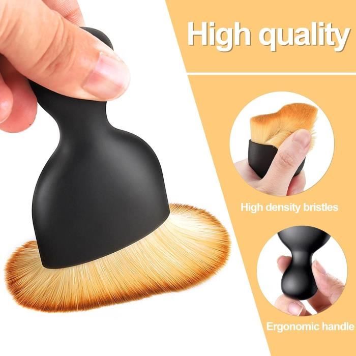 Brosse D’intérieur – Pour Nettoyer Canapé, Tissu, Voiture, Enlève Poils Et Poussière