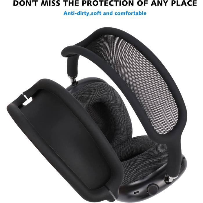 Acheter Fonken – housse de bandeau souple et lavable, étui de protection en  Silicone pour écouteurs AirPods Max, housse de remplacement, accessoires  pour écouteurs