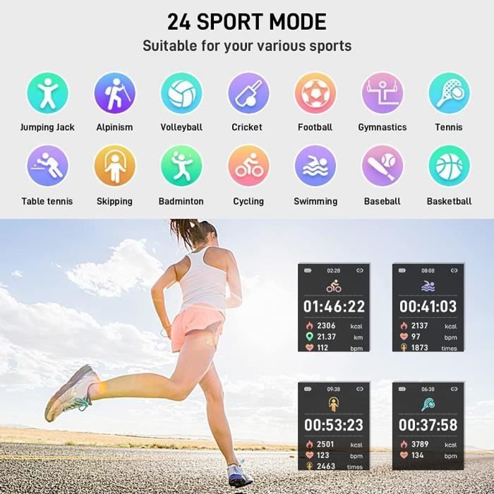 Podomètre Portable 3D avec Mousqueton Technologie D'entraînement Physique Moniteur Cible Quotidien Gadgets de Marche Compteur de Pas Calories pour Course