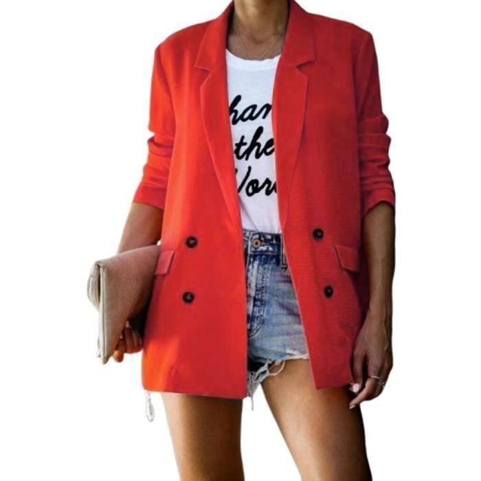 Veste Blazer à manches courtes pour femmes - Marque - Modèle