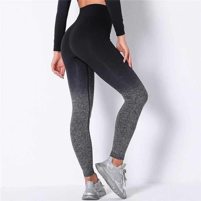MOTORUN Pantalon Sport Femme Leggings Yoga Noir Pour Fitness (05Rose XL)