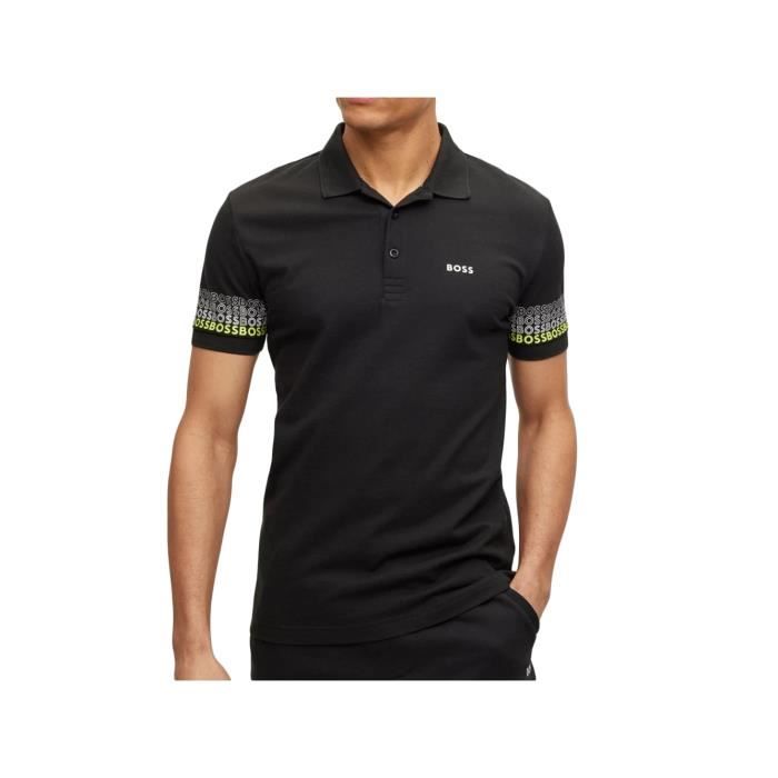 Polo Sport HUGO BOSS en coton divers pour Homme en Noir à Givors