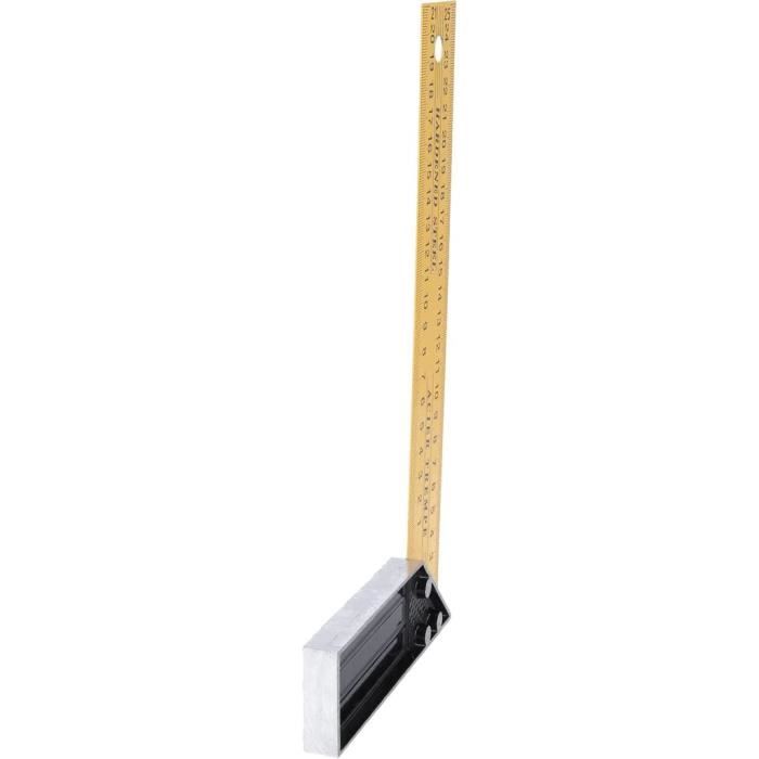KS Tools 300.0220 Equerre graduée acier 250 mm talon en alm Lame acier ...