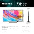 TV intelligente Hisense 55A7KQ 55" 4K ULTRA HD QLED WI-FI 55" 4K Ultra HD QLED-3