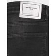 Bermudas en jean noir pour homme - Project X Paris - Fermeture boutons - 5 poches - Tendance-3