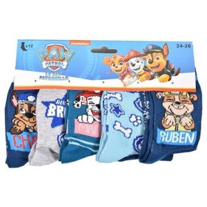 Chaussettes Enfant Pat'Patrouille - Taille 23/26, Multicolore, Neuves étiquetées