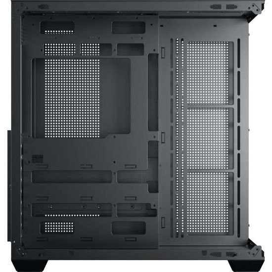 Boîtier PC Gamer Xigmatek Aqua V AIR Noir - Grand Tour Verre Trempé - Support 7 Ventilos ARGB - Compatible Carte Graphique 410mm