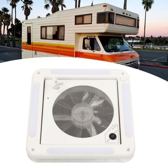  Ventilateur de plafond pour camping-car, sortie d