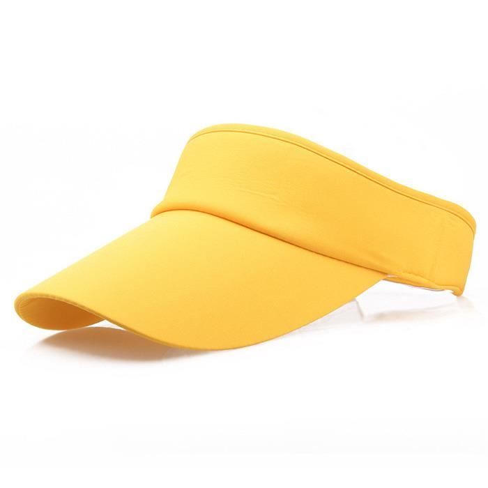 Casquette Visière De Sport Unisexe - Multicolore (Noir, Vert, Bleu, Rouge...) - Taille Réglable - Neuf Avec étiquettes
