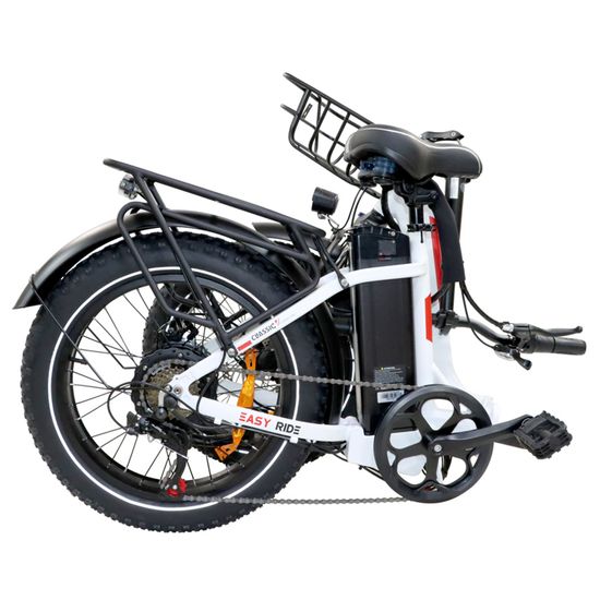 Vélo Électrique Pliable E-RIDES 20 Pouces - Moteur 250W, Batterie 48V 14.25Ah, Autonomie 40-60km - Cadre Aluminium, Shimano 7V