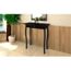 Table Console Mdf Noir Salon Chambre Entree Bureau Table D Appoint