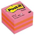 POST-IT Mini bloc cube PLAISIR Classique 5,1 x …-0
