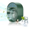 Climatiseur Portable - ZGEER - Mini Humidificateur - 3600mAh - Silencieux - 20m2
