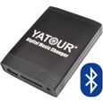 Yatour Adaptateur USB-SD-AUX-MP3-Bluetooth pour Renault Avantime - Clio - Espace - Kangoo - Laguna - Megane - Scenic - Traffic-0