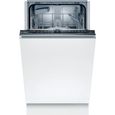 Lave-vaisselle tout intégrable BOSCH SPV2IKX10E SER2 - 9 couverts - Induction - L45cm - Home Connect - 48 dB-0