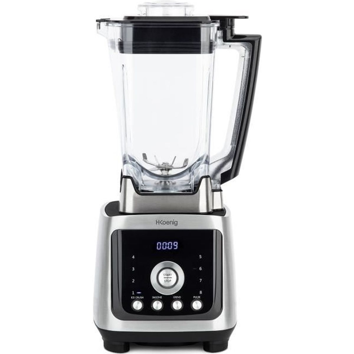 Enfmay Frullatore Smoothie, Frullatore Professionale 2000W con 8