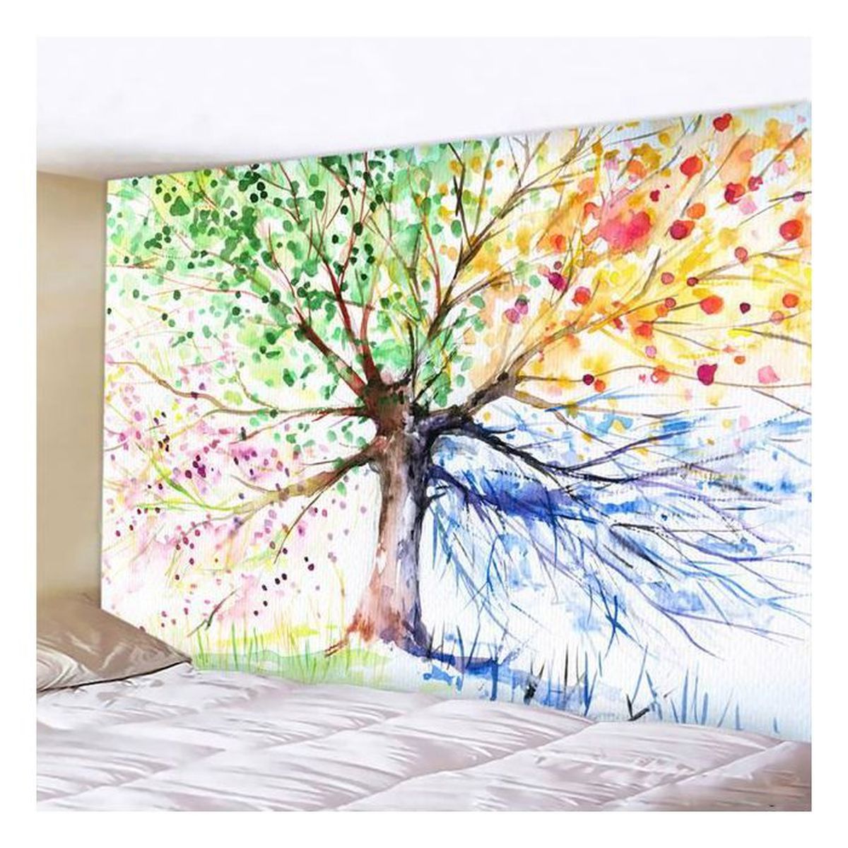 Papier peint arbre de vie | arbre de vie sur fond doré - LePapierPeint