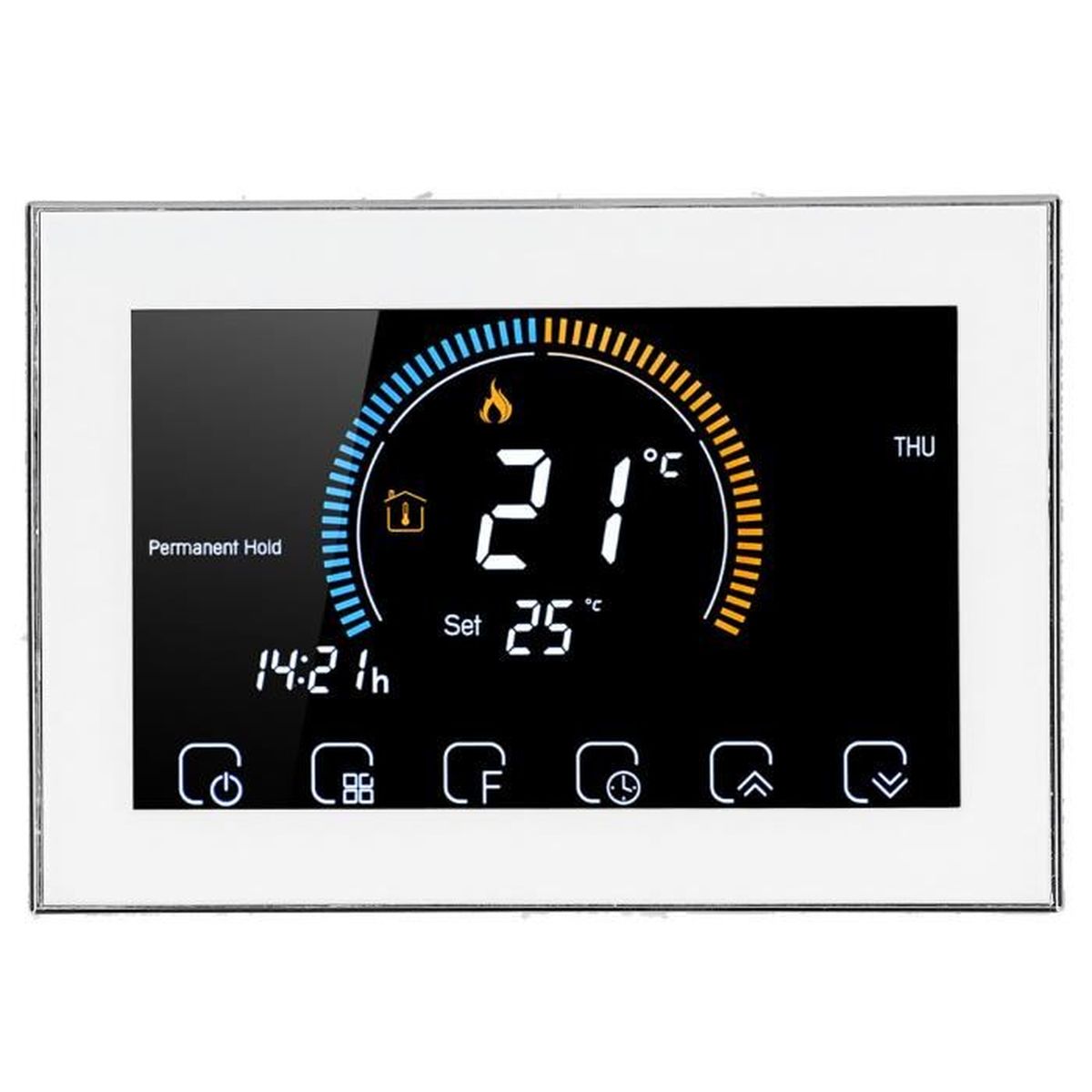 VBESTLIFE Contrôleur de température LCD Thermostat intelligent avec
