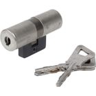 Cylindre BRICARD BLOCTOUT 25821 à profil rond nickelé 33,5+33,5 mm niveau de sécurité 2