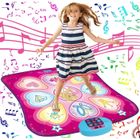 KAKOO Tapis de Danse pour filles de 3-14 ans, Tapis de Jeu Tactile avec Affichage LED, Tapis de Danse Musical, Cadeau de Noël