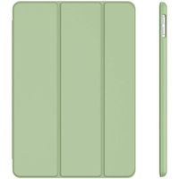 Coque Compatible avec iPad 10,2 Pouces (Modèle 2021-2020-2019, 9ème-8ème-7ème Génération), Housse Étui, Vert Matcha[983]