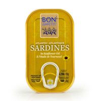 Sardines à l'huile de tournesol du Portugal - Boîte 120g