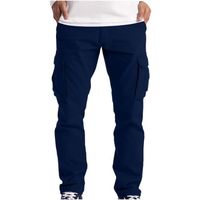 Pantalon cargo - Vêtements de travail - Sécurité au combat - 6 poches - Hommes - Marine