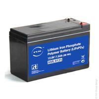 NX - Batterie lithium fer phosphate 12V 7.5Ah T1