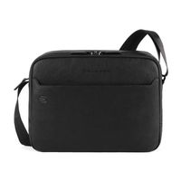 PIQUADRO Black Square Tablet Shoulder Bag Nero [101838]