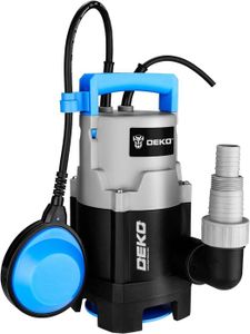 POMPE ARROSAGE Pompe à eau : pompe à eau submersible 400 W 8000 l/h, pompe de puisard d'eau portable pour piscine vide, pompe de drainage.[G675]