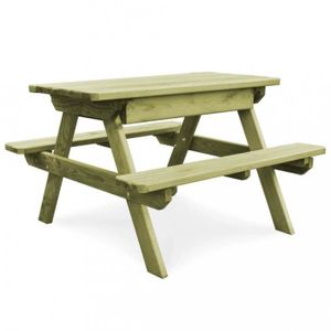 Table Et Banc En Pin Achat Vente Pas Cher