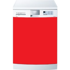 Stickers Lave Vaisselle Rouge Achat Vente Pas Cher