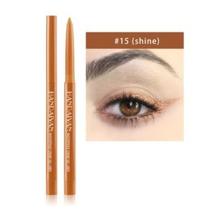 EYE-LINER - CRAYON Tapez 15-Eyeliner Gel Ultra fin, 20 couleurs, 1 pièce, maquillage professionnel, longue durée, imperméable et