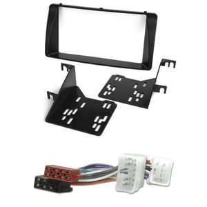 Kit Montage Autoradio 1 DIN / 2 DIN Pour Toyota Yaris 2005-2011 - Cadre De Installation Et Adaptateur