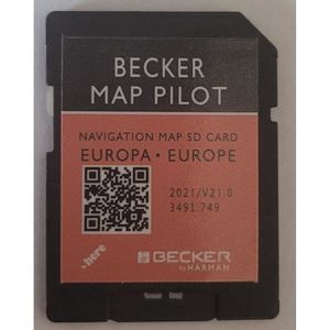 GPS AUTO Carte SD GPS Mercedes Becker Map Pilot - Europe v2