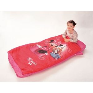 LIT GONFLABLE - AIRBED Fun House Disney Minnie lit avec matelas gonflable et duvet pour enfant