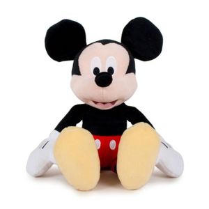 PELUCHE Peluche Mickey Mouse - Disney - 28 cm - Licence Officielle - Tous Âges