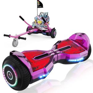 HOVERMAX Hoverboard Enfant, Overboard 6,5 avec Bluetooth et Lumière LED,  Double Moteur Puissant, Cadeau pour Enfant et Adulte : : Sports et  Loisirs