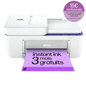 HP DeskJet Imprimante tout-en-un 2620 - Multifonctions (A jet d'encre  thermique, 4800 x 1200 DPI, 60 feuilles, A4, Impression directe, Blanc) :  : Informatique