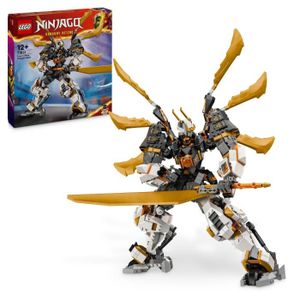 ASSEMBLAGE CONSTRUCTION LEGO® NINJAGO® 71821 Le dragon Titan de Cole - Jouet d’aventure et robot ninja